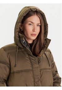 French Connection Kurtka zimowa Kendra 70ZAB Khaki Regular Fit. Kolor: brązowy. Materiał: syntetyk. Sezon: zima #3
