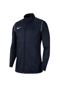 Kurtka do piłki nożnej męska Nike RPL Park 20 RN JKT. Kolor: niebieski