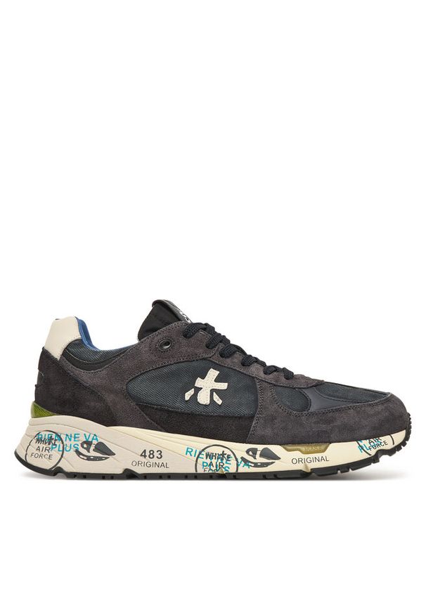 Sneakersy Premiata. Kolor: niebieski