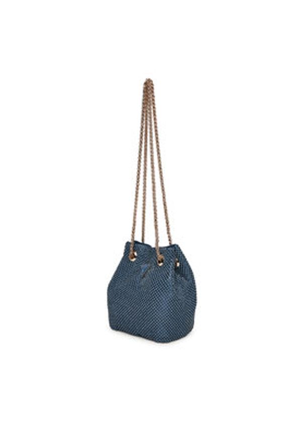 Guess Torebka Zalina Mini HWRP93 50750 Granatowy. Kolor: niebieski