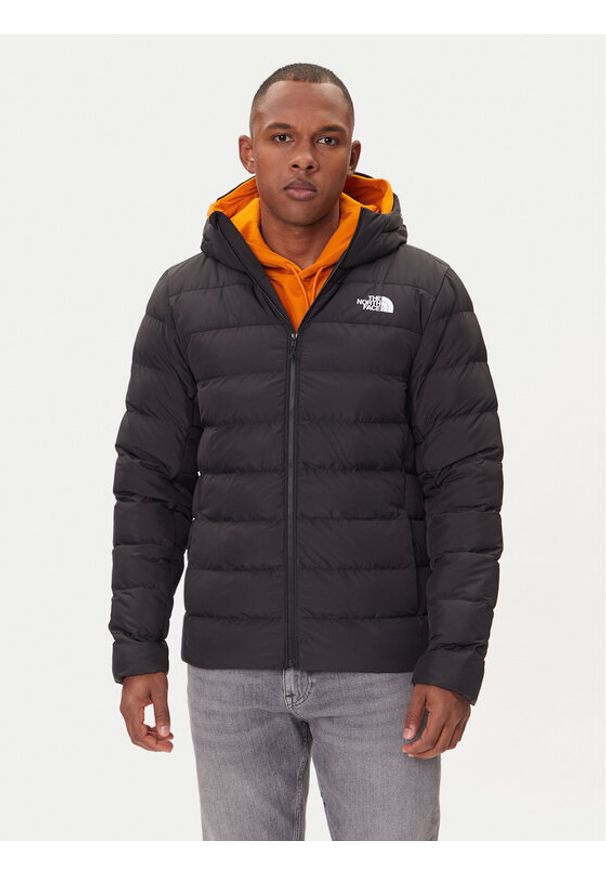 The North Face Kurtka puchowa Aconcaqua NF0A84I1 Czarny Regular Fit. Kolor: czarny. Materiał: syntetyk