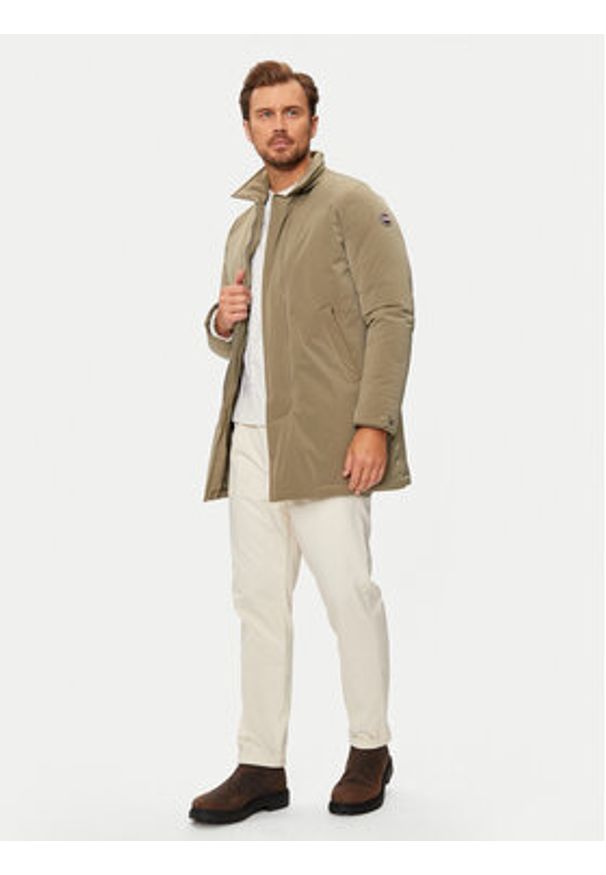 Colmar Kurtka puchowa 1258R 4XV Zielony Regular Fit. Kolor: zielony. Materiał: syntetyk