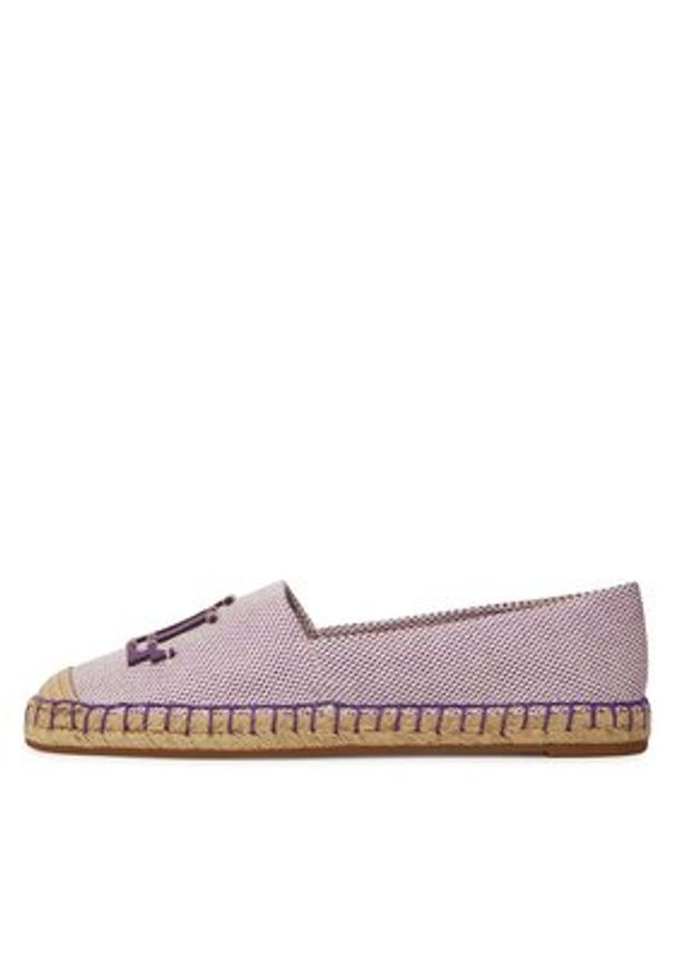 Lauren Ralph Lauren Espadryle Cameryn 802920405005 Beżowy. Kolor: beżowy. Materiał: materiał