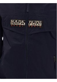 Napapijri Kurtka przejściowa Rainforest Open NP0A4H2O Granatowy Regular Fit. Kolor: niebieski. Materiał: syntetyk #6