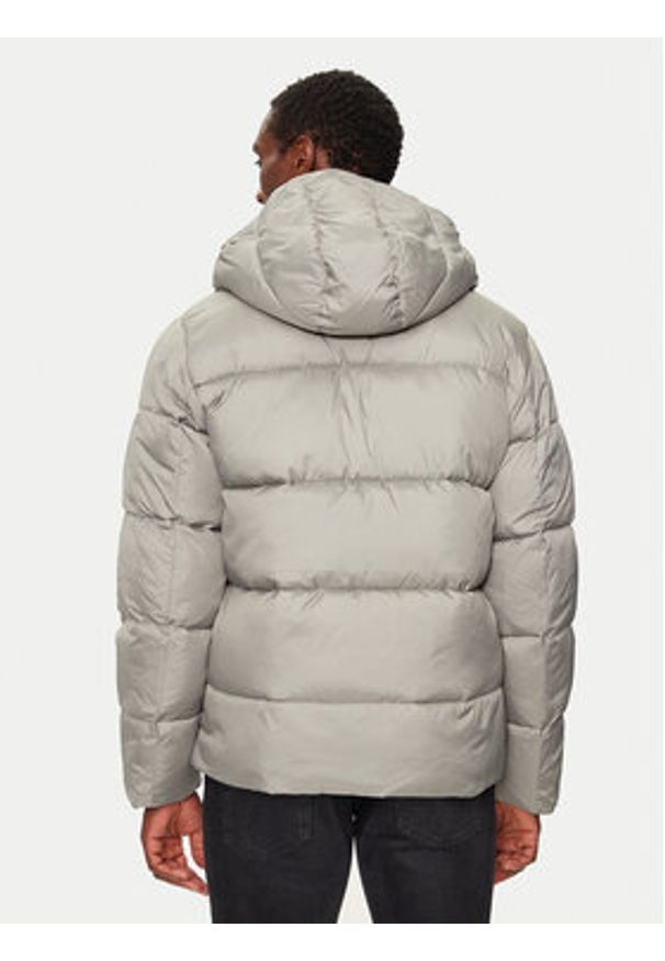 Calvin Klein Kurtka zimowa K10K113476 Szary Regular Fit. Kolor: szary. Materiał: syntetyk. Sezon: zima