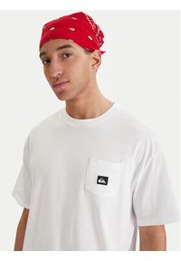 Quiksilver T-Shirt Salt Water EQYZT08205 Biały Comfort Fit. Kolor: biały. Materiał: bawełna #2