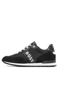 BOSS - Boss Sneakersy J29332 S Czarny. Kolor: czarny. Materiał: materiał #6