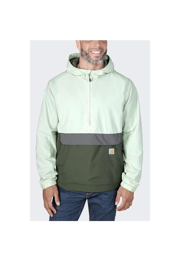 Kurtka męska przeciwdeszczowa Carhartt Anorak Rain Defender Lightweight. Kolor: zielony