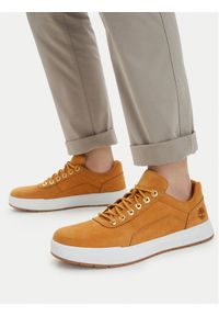 Timberland Sneakersy TB0A6GBH7541 Brązowy jasny. Kolor: brązowy. Materiał: skóra, nubuk #1