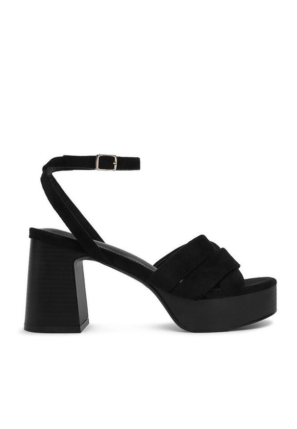 Jenny - Sandały JENNY. Kolor: czarny