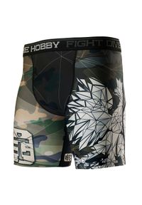 Spodenki Vale Tudo do MMA męskie EXTREME HOBBY POLSKA CAMO. Kolor: brązowy, zielony, wielokolorowy. Materiał: poliester, elastan