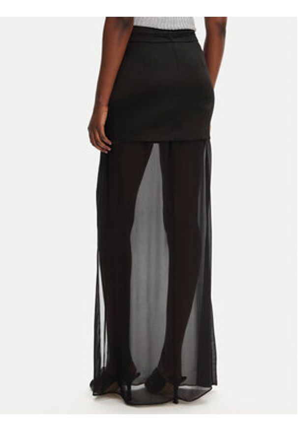 Pinko - PINKO Spódnica maxi Gaerzetta 104686 A2CO Czarny Regular Fit. Kolor: czarny. Materiał: wiskoza