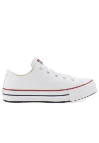 Buty Converse Chuck Taylor All Star Eva Lift 272858C - białe. Zapięcie: sznurówki. Kolor: biały. Materiał: materiał. Szerokość cholewki: normalna. Styl: klasyczny, elegancki