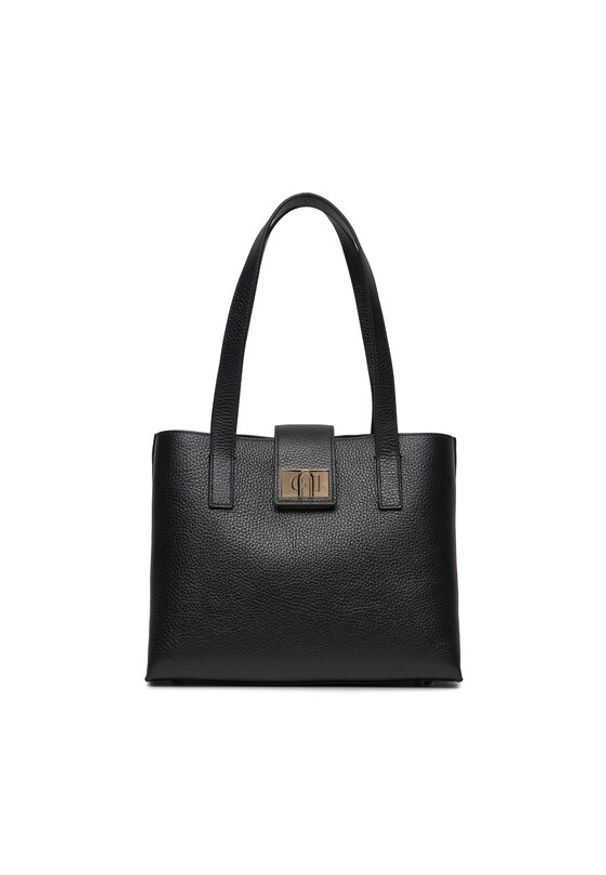 Furla Torebka 1927 M Tote 28 Soft WB01098HSF000O60001007 Czarny. Kolor: czarny