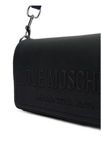 Love Moschino - LOVE MOSCHINO Torebka JC4046PP1OLE0000 Czarny. Kolor: czarny. Materiał: skórzane #7