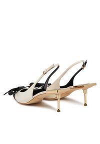 Elisabetta Franchi Sandały SA-05L-51E2 Écru. Materiał: skóra #5