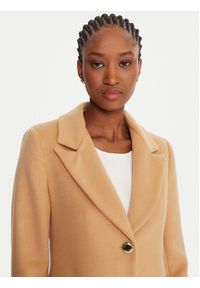 Rinascimento Płaszcz przejściowy CFC0126117003 Beżowy Regular Fit. Kolor: beżowy. Materiał: syntetyk #7