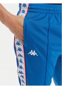 Kappa Spodnie dresowe Banda Rastoria 303KUC0 Niebieski Slim Fit. Kolor: niebieski. Materiał: syntetyk #4