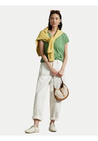 Polo Ralph Lauren T-Shirt 211902403009 Zielony Straight Fit. Typ kołnierza: polo. Kolor: zielony. Materiał: bawełna #2