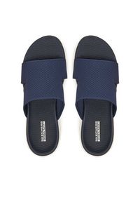 skechers - Skechers Klapki On-The-Go 600-Oceanside 140003/NVY Granatowy. Kolor: niebieski. Materiał: materiał