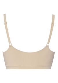 Chantelle Biustonosz top Soft Stretch C16A20 Beżowy. Kolor: beżowy. Materiał: syntetyk #5