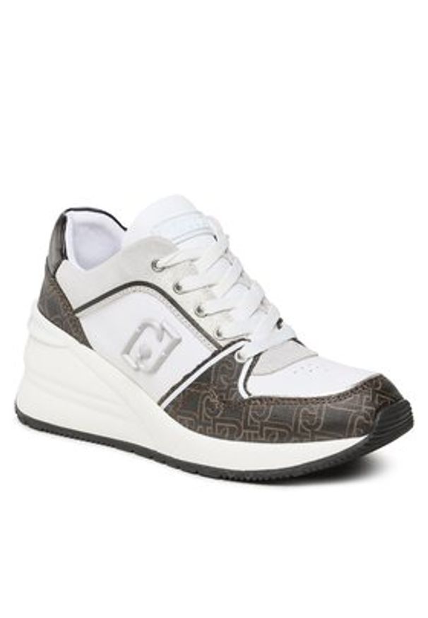 Liu Jo Sneakersy Alyssa 10 BA3137 PX120 Biały. Kolor: biały. Materiał: skóra