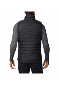 columbia - Bezrękawnik Turystyczny Puchowy Męski Columbia Powder Lite Vest. Kolor: czarny. Materiał: puch. Długość rękawa: bez rękawów