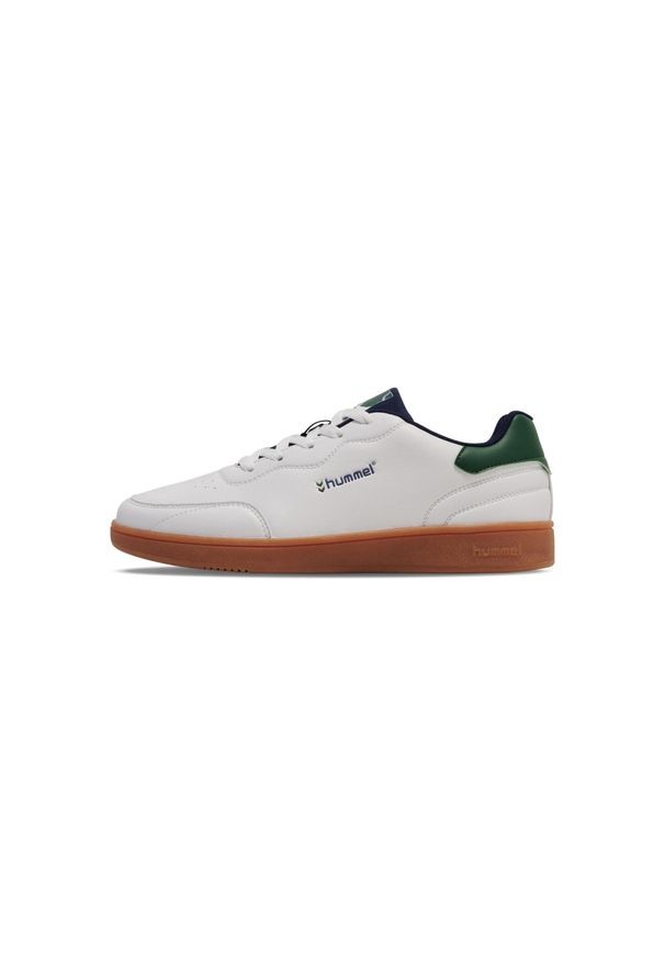 Sneakersy Hummel Match Point MP. Okazja: na co dzień. Kolor: zielony, biały, wielokolorowy. Materiał: guma