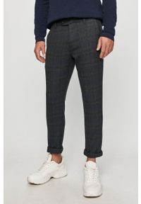 Tailored & Originals - Spodnie. Kolor: szary. Materiał: tkanina #1