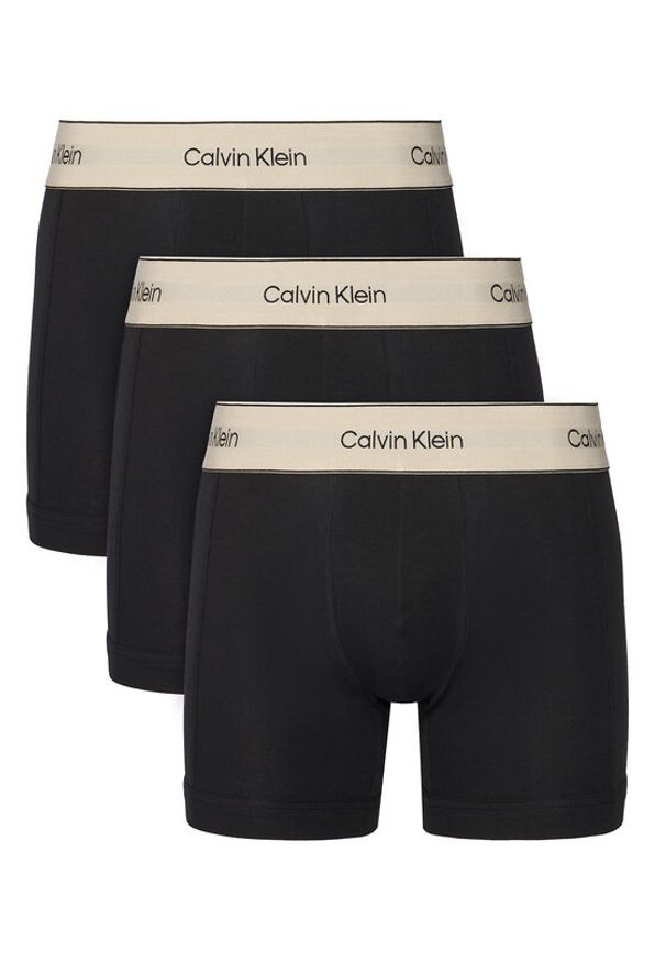 Calvin Klein Underwear Komplet bokserek LV00NB4447 Czarny. Kolor: czarny. Materiał: bawełna