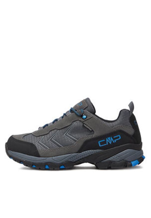 CMP Trekkingi Melnick Low Trekking Shoes WP 3Q19657 Szary. Kolor: szary. Materiał: skóra. Sport: turystyka piesza