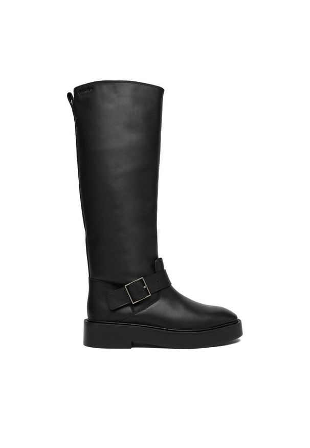 Botki Calvin Klein. Kolor: czarny