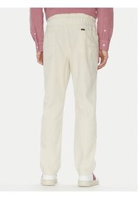 Lee Spodnie materiałowe Utility 112364005 Beżowy Straight Fit. Kolor: beżowy. Materiał: lyocell