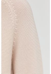 Weekend Max Mara sweter bawełniany damski kolor beżowy lekki. Okazja: na co dzień. Kolor: beżowy. Materiał: bawełna. Długość rękawa: raglanowy rękaw. Styl: casual #2