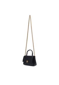 Tory Burch Torebka Charlie Quilted Mini Top Handle Chain Wallet 186032 Czarny. Kolor: czarny. Materiał: skórzane #4