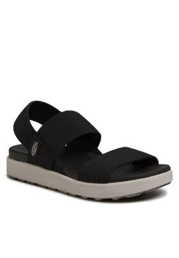 keen - Keen Sandały Elle Backstrap 1022620 Czarny. Kolor: czarny. Materiał: materiał