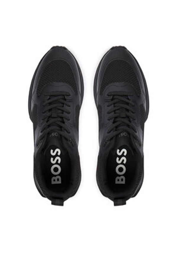 BOSS Sneakersy Jonah 50513195 Czarny. Kolor: czarny. Materiał: materiał