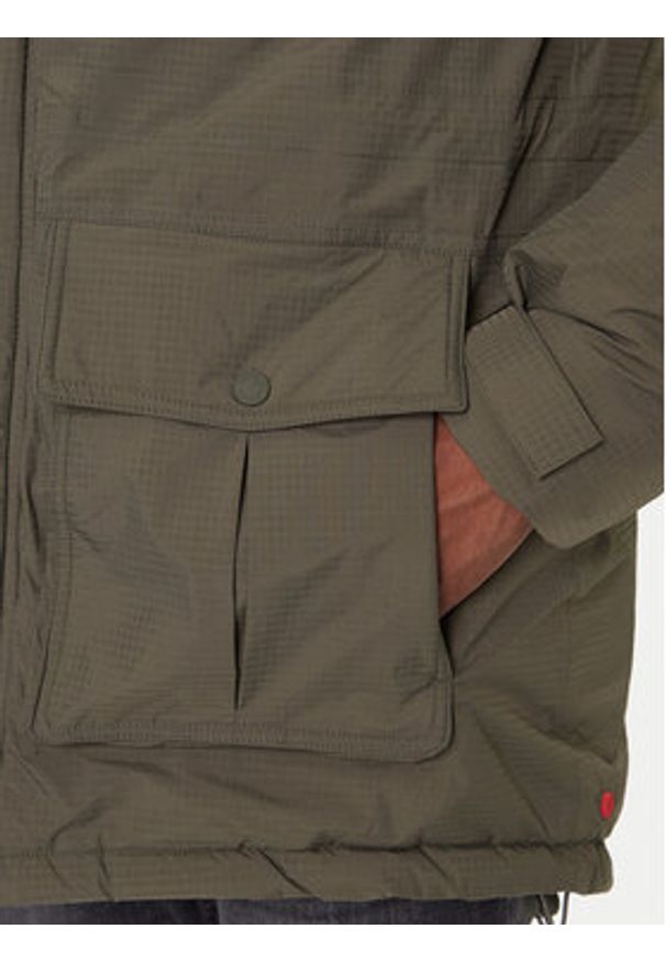 Hunter Parka Angus HARM0018252 Zielony Regular Fit. Kolor: zielony. Materiał: syntetyk