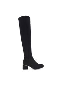 Jenny Fairy Kozaki HELENE WYL2403-15 Czarny. Kolor: czarny. Materiał: materiał