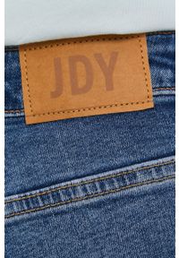 JDY - Jacqueline de Yong Jeansy damskie medium waist. Kolor: niebieski