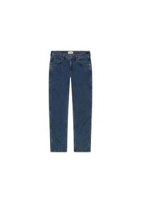 Wrangler - WRANGLER MĘSKIE SPODNIE JEANSOWE GREENSBORO BLUE GREY 112355018 W15Q017416