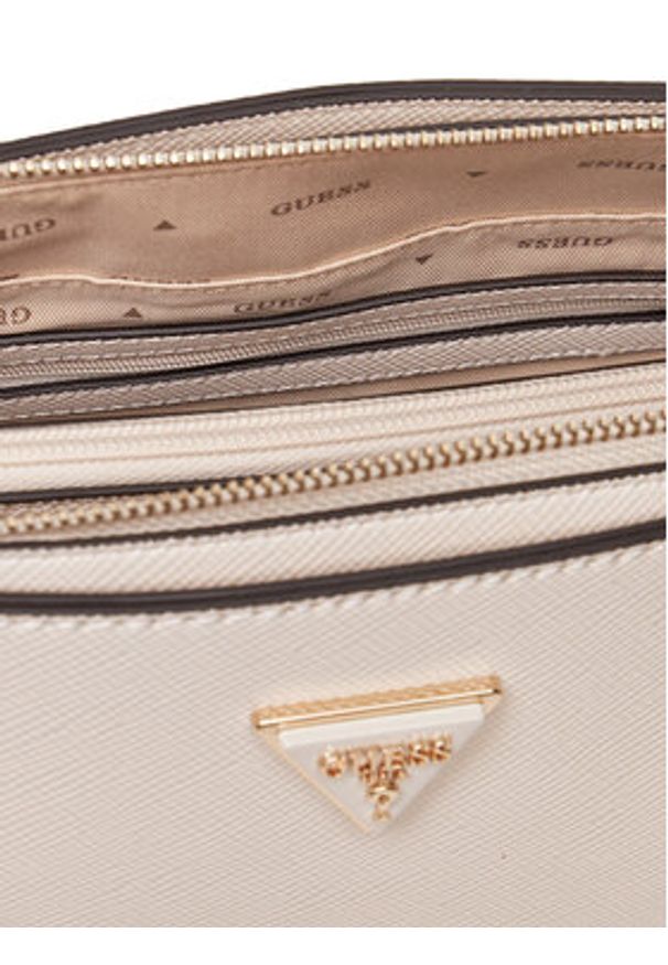 Guess Torebka Noelle II HWZG96 72070 Écru. Materiał: skórzane