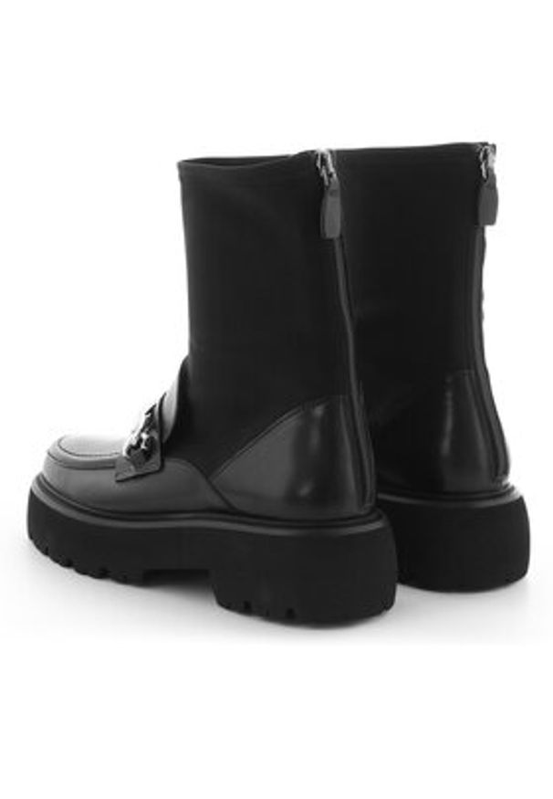 KENNEL&SCHMENGER - Kennel & Schmenger Botki 41-37850-720 Czarny. Kolor: czarny. Materiał: materiał