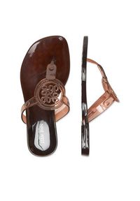 Nine West Japonki CEO-CT0906-1 Brązowy. Kolor: brązowy. Materiał: syntetyk #3