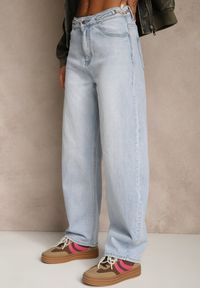 Renee - Niebieskie Jeansy Slouchy High Waist Vilinnessa. Stan: podwyższony. Kolor: niebieski #6