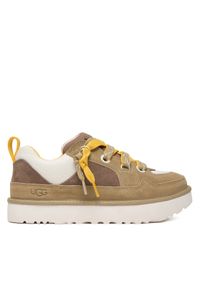 Ugg Sneakersy M Lo Lowmel 1169493 Beżowy. Kolor: beżowy. Materiał: skóra, zamsz #1