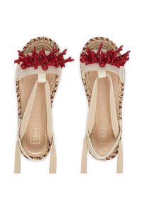 Liu Jo Espadryle Paros 02 SA6101 T6948 Beżowy. Kolor: beżowy. Materiał: materiał #5