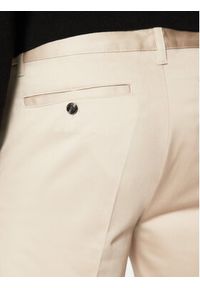 AMI PARIS - AMI Paris Chinosy HTR005.CO0009 Beżowy Regular Fit. Kolor: beżowy. Materiał: bawełna #4