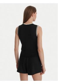 Guess Top V6GR02 Z0723 Czarny Regular Fit. Kolor: czarny. Materiał: syntetyk #5