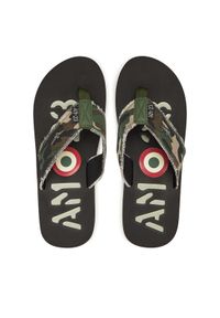 Aeronautica Militare Japonki 251SC310CT3593 Khaki. Kolor: brązowy. Materiał: materiał #1